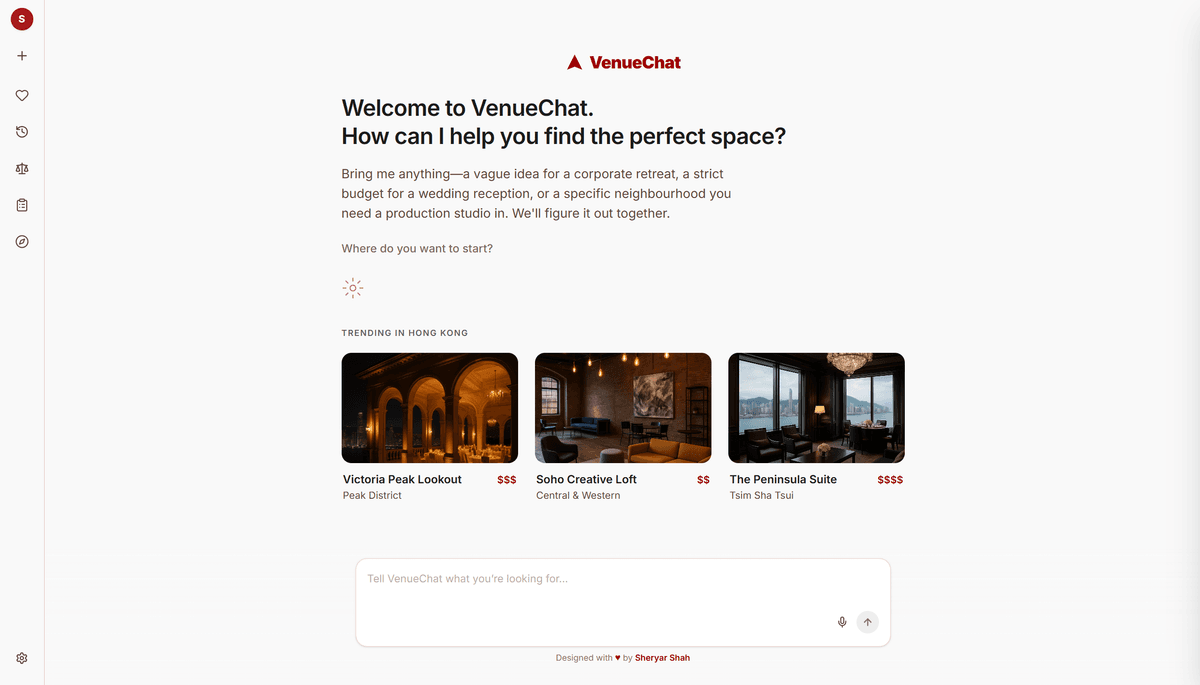 VenueChat.hk