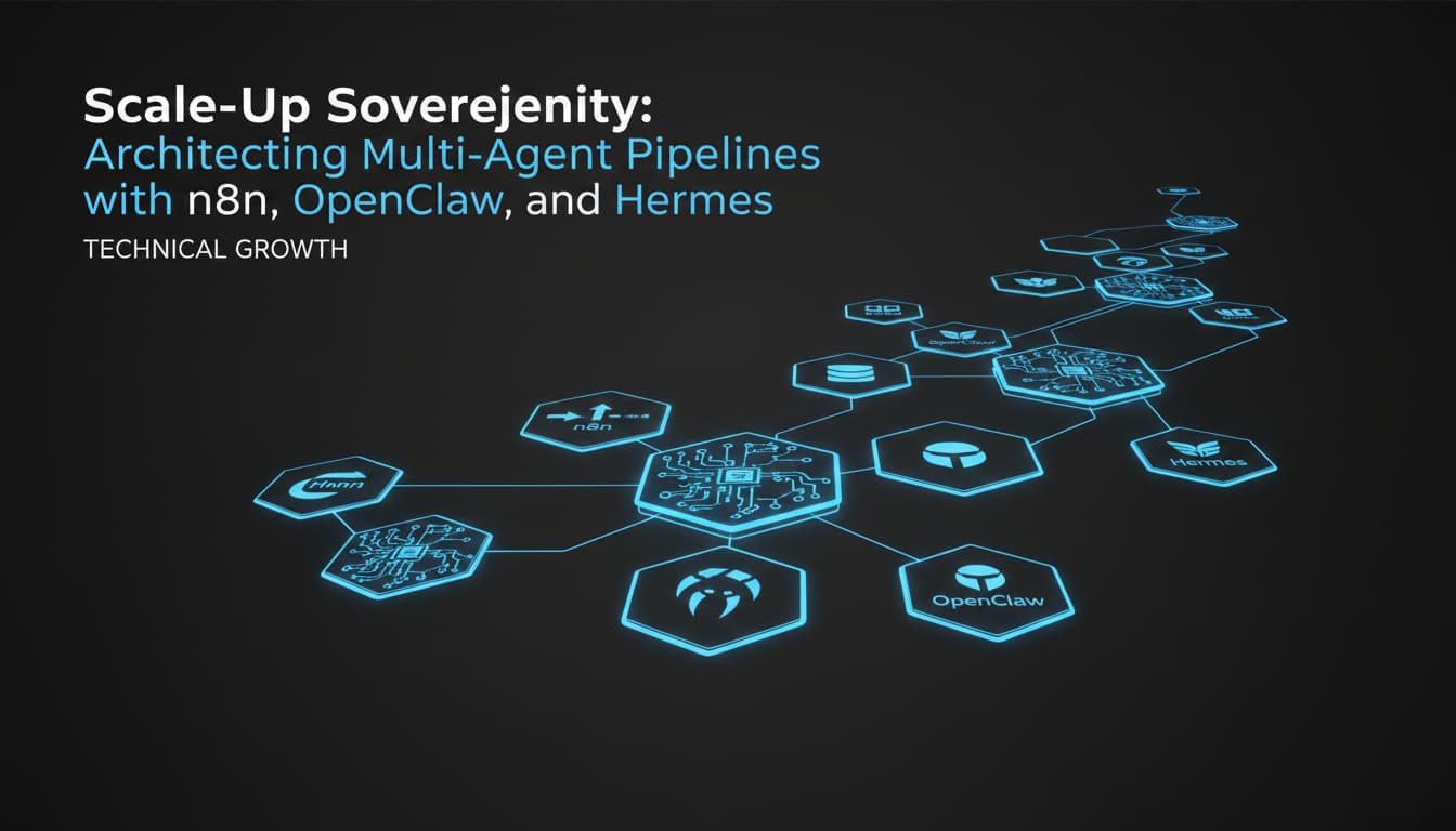 How to Build Sovereign Multi-Agent Pipelines With n8n OpenClaw and Hermes