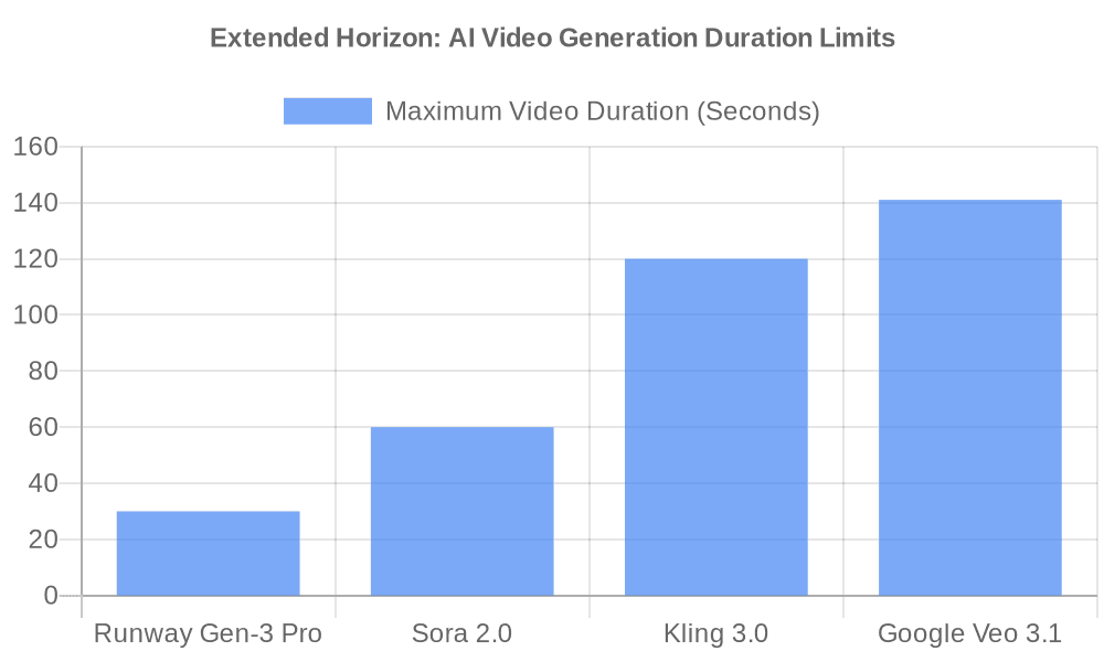 AI Video Generation Limits Comparison