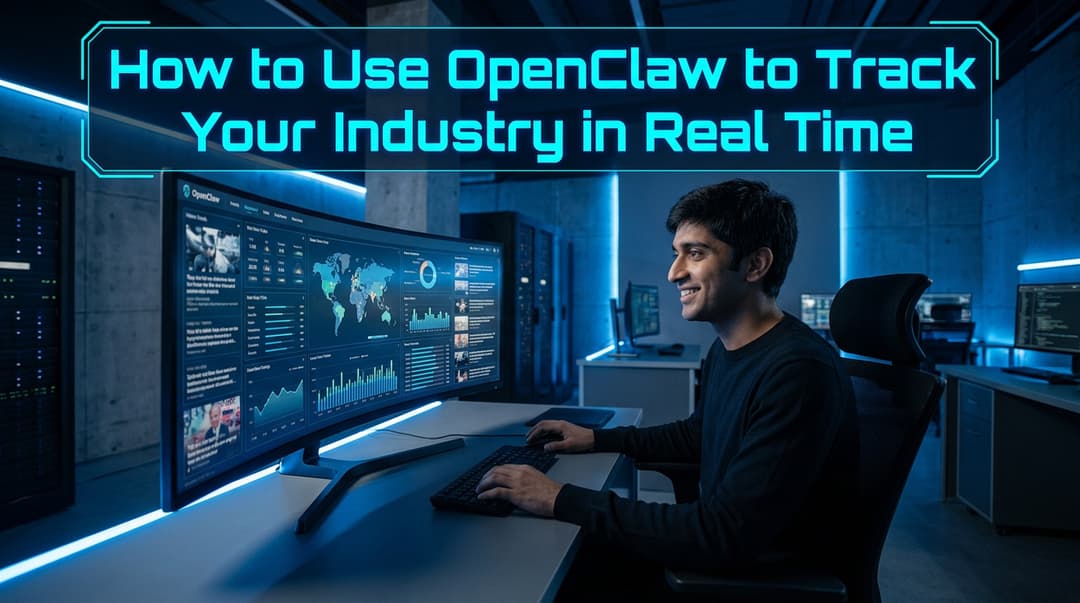 How to Use OpenClaw to Track Your Industry in Real Time
